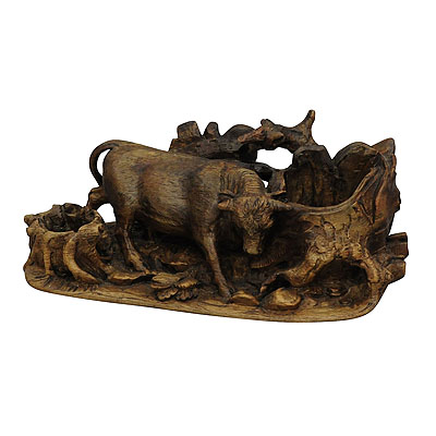 finely carved statue of a bull finely carved statue of a bull