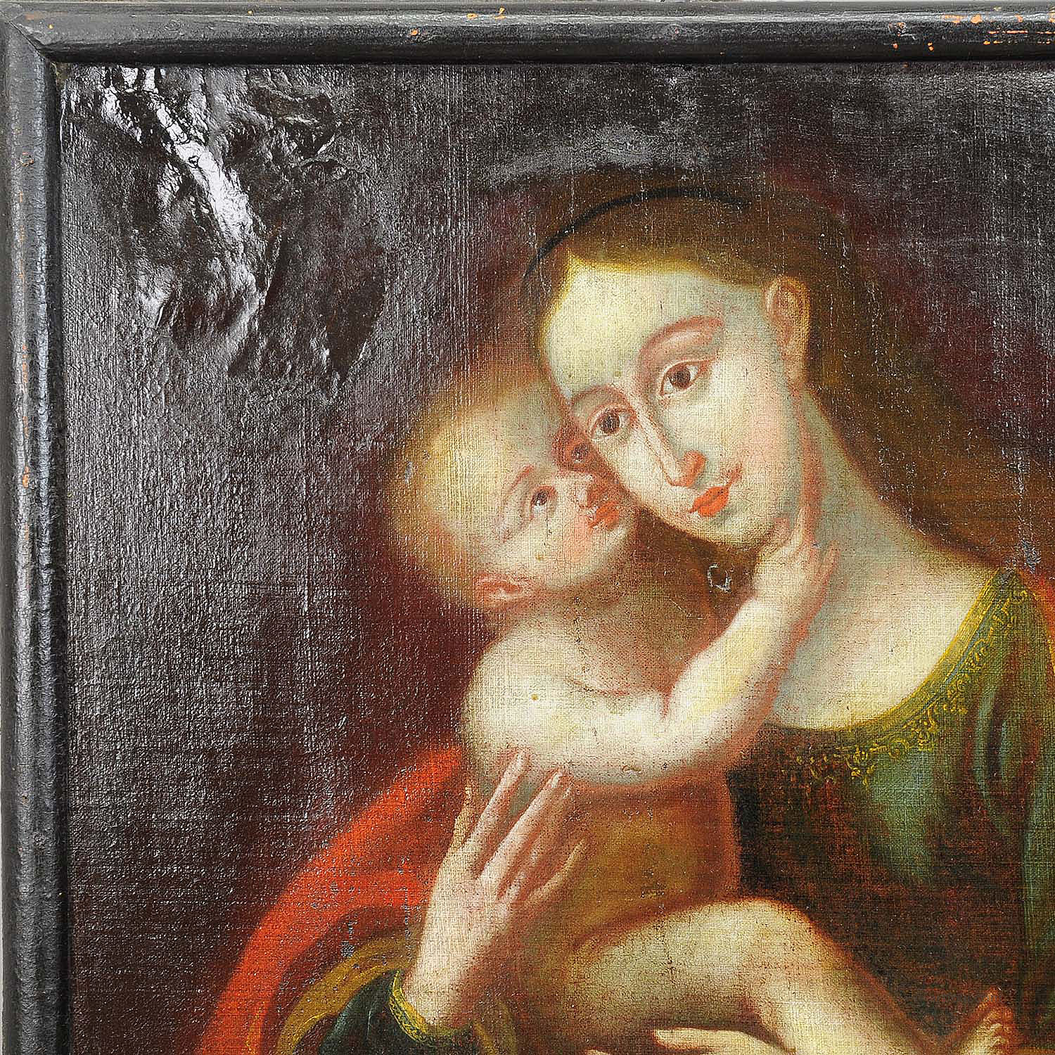 Oil painting Miraculous Image of Insbruck Maria with Child after Cranach