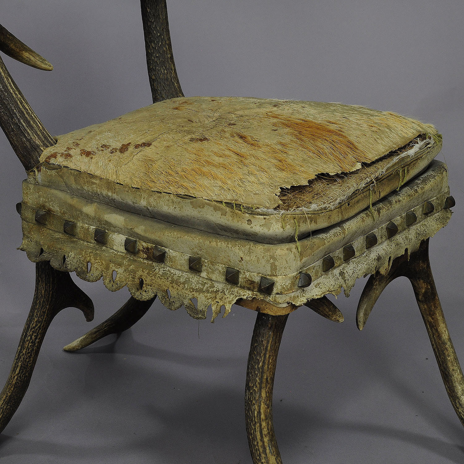An Elaborate Black Forest Antler Chair For Sale At Artfour Com