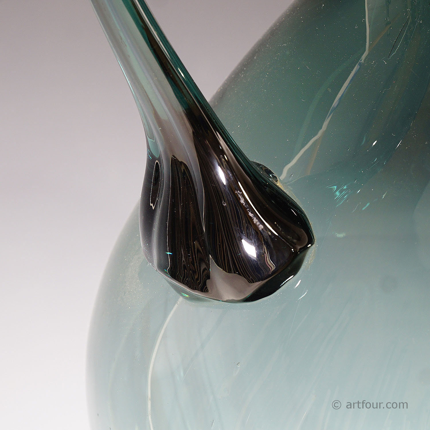 Exceptional Large Bauhaus Floor Vase by Wilhelm Wagenfeld for WMF ca. 1950