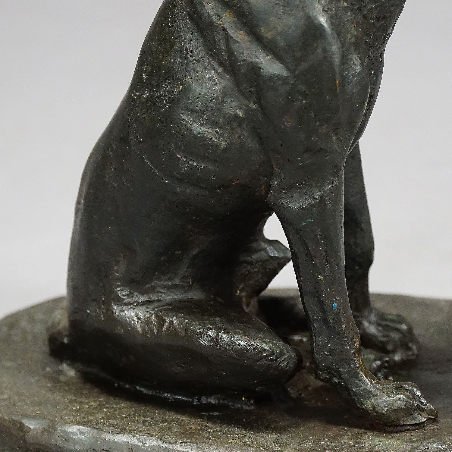 Antique Artistic Bronze Cast of a Retriver Dog, Germany ca. 1900