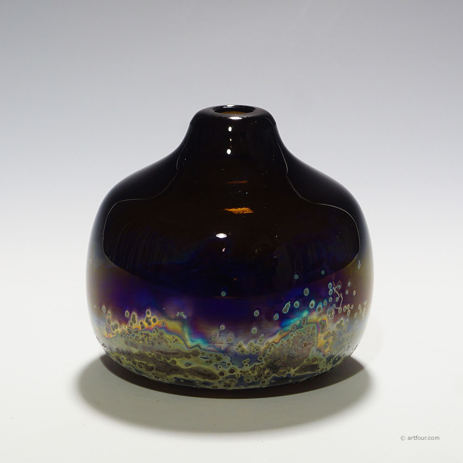 Vintage Vase 'Aomi' Designed by H. R. Janssen for Graal Glas ca. 1970