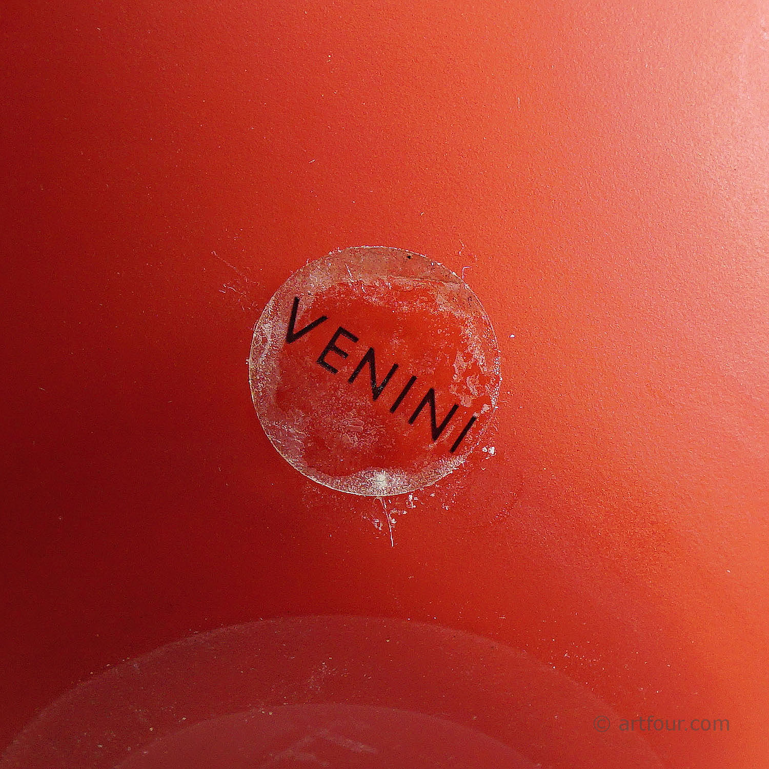 Venini Art Glass Vase of the 