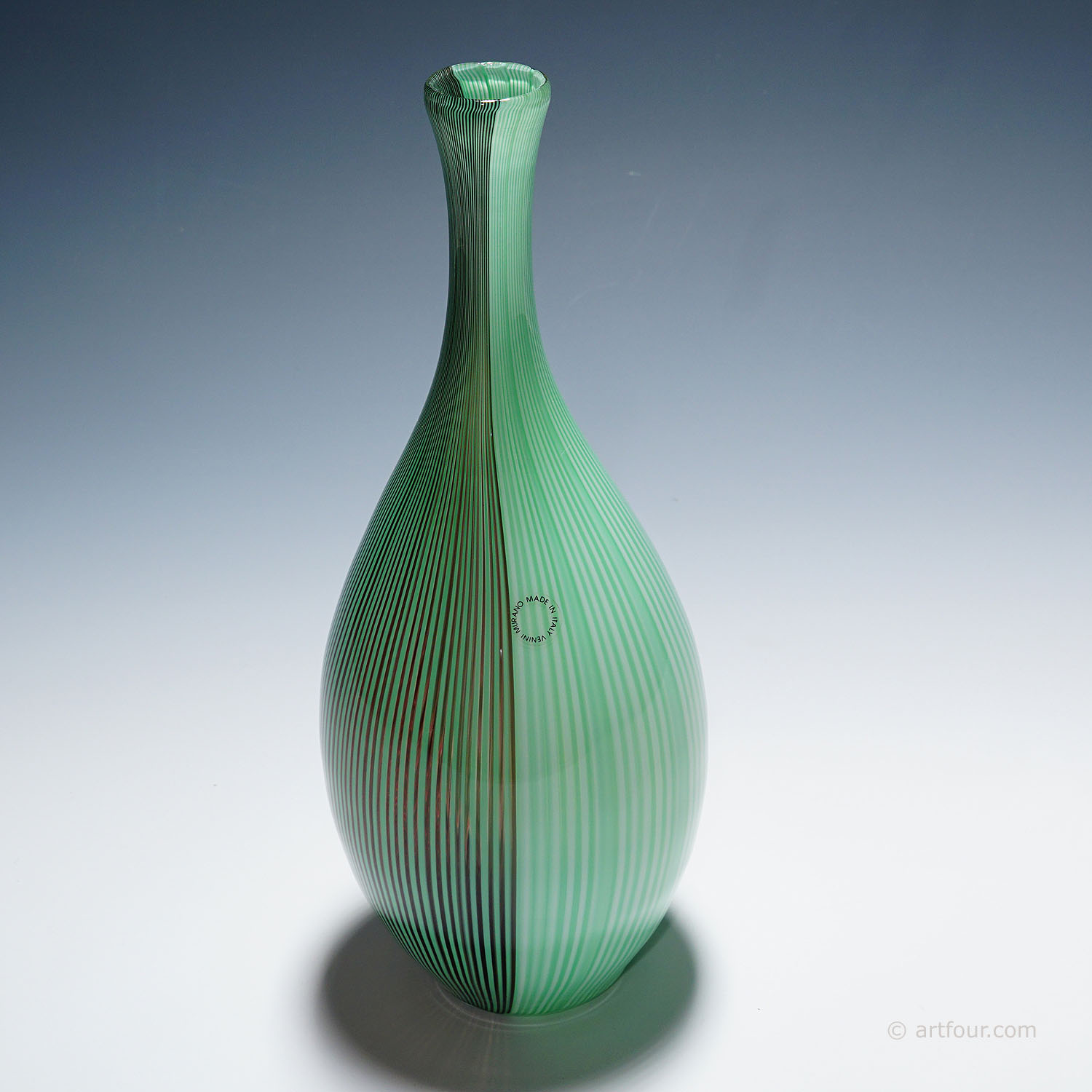 Large Tessuto Vase by Carlo Scarpa for Venini Murano
