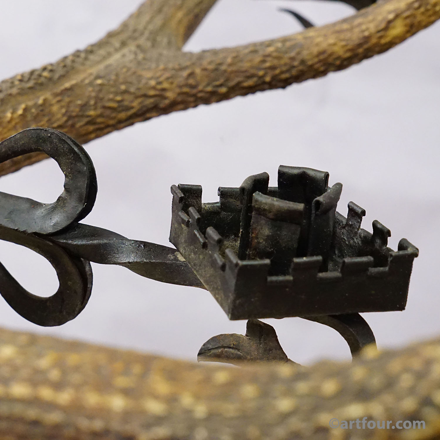 Antique Lusterweibchen of a Patrician Lady, Germany 1900