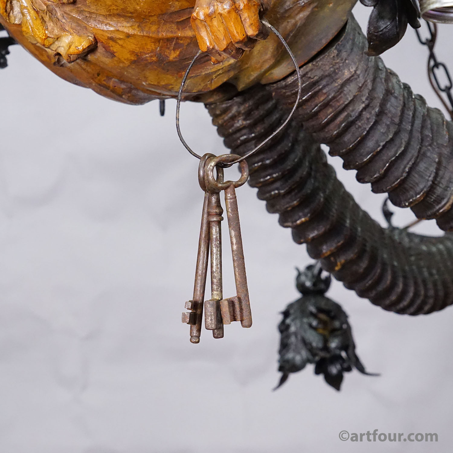 Antique Lustermaennchen of a Cellar Master, Germany 1920