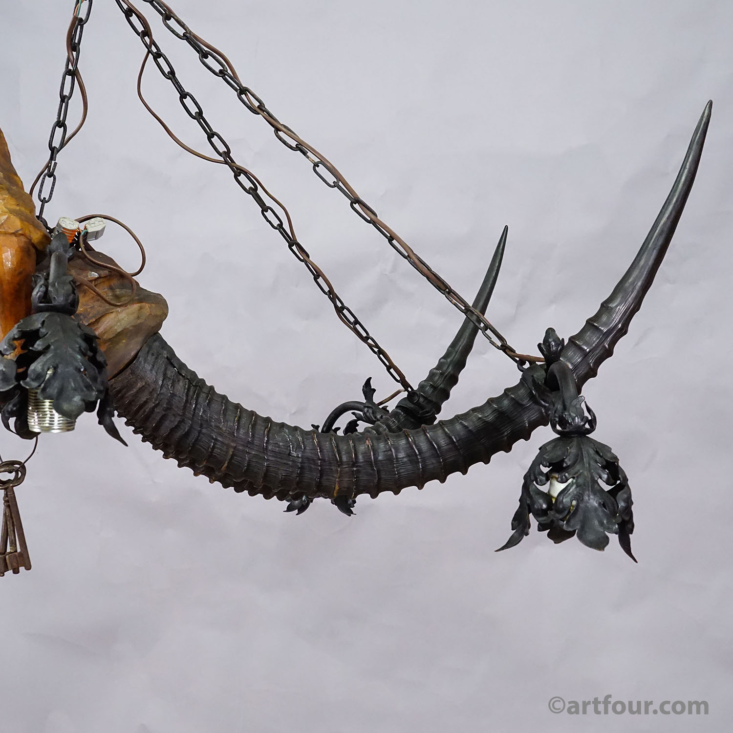 Antique Lustermaennchen of a Cellar Master, Germany 1920