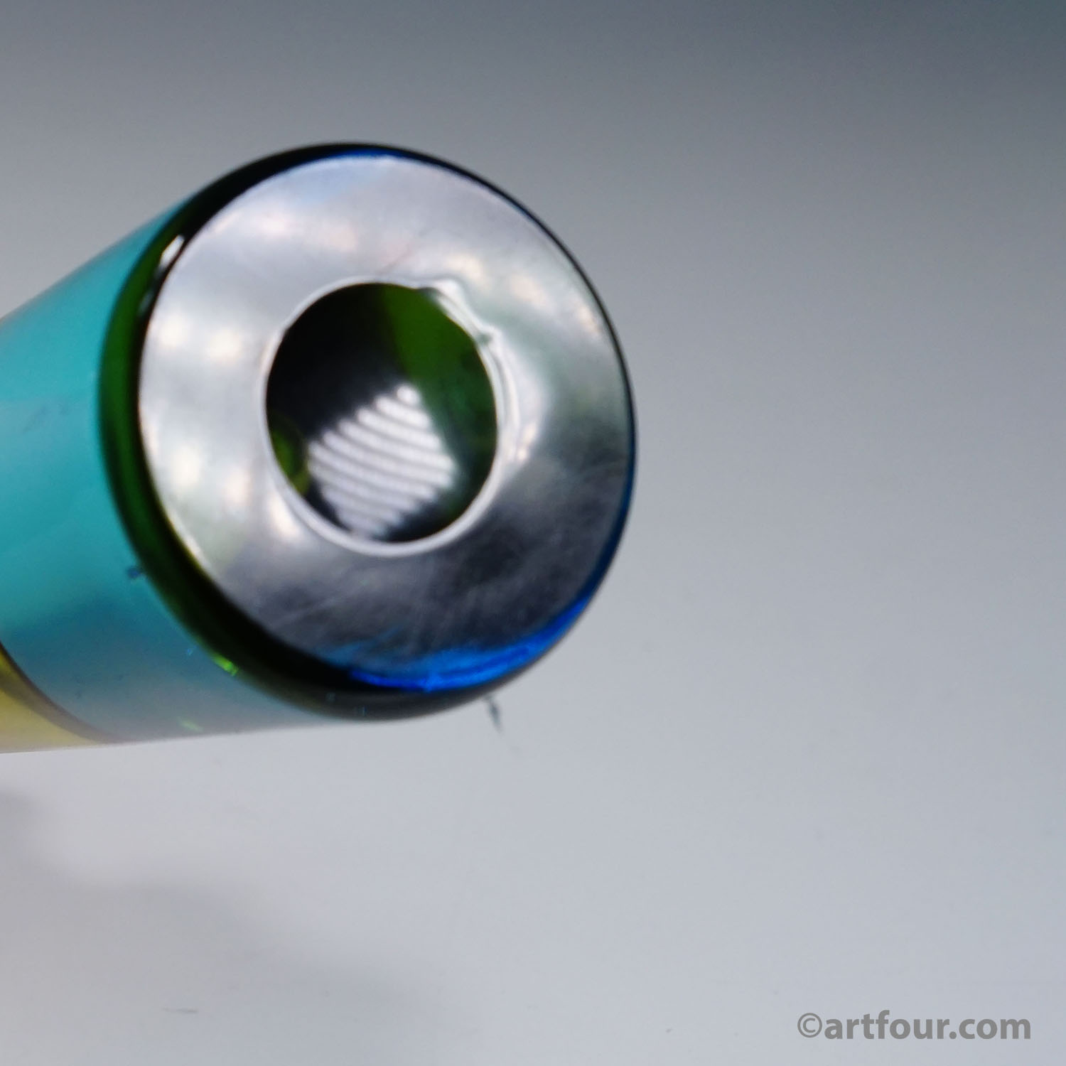 Vintage Murano Sommerso Glass Vase by Salviati & Co. ca. 1960