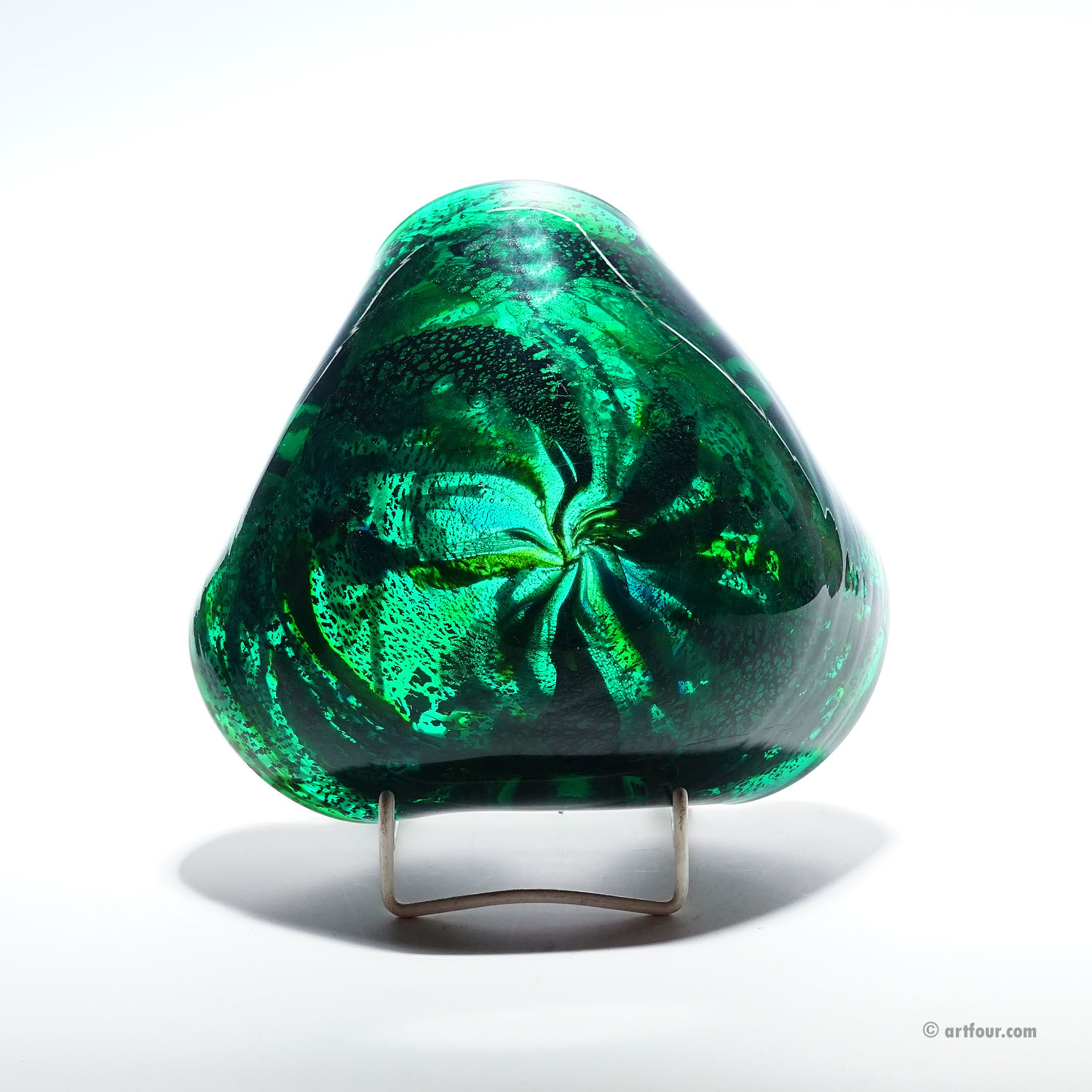 Vintage Murano Glass Bowl 'Rest of the Day' by A.Ve.M. 1950s