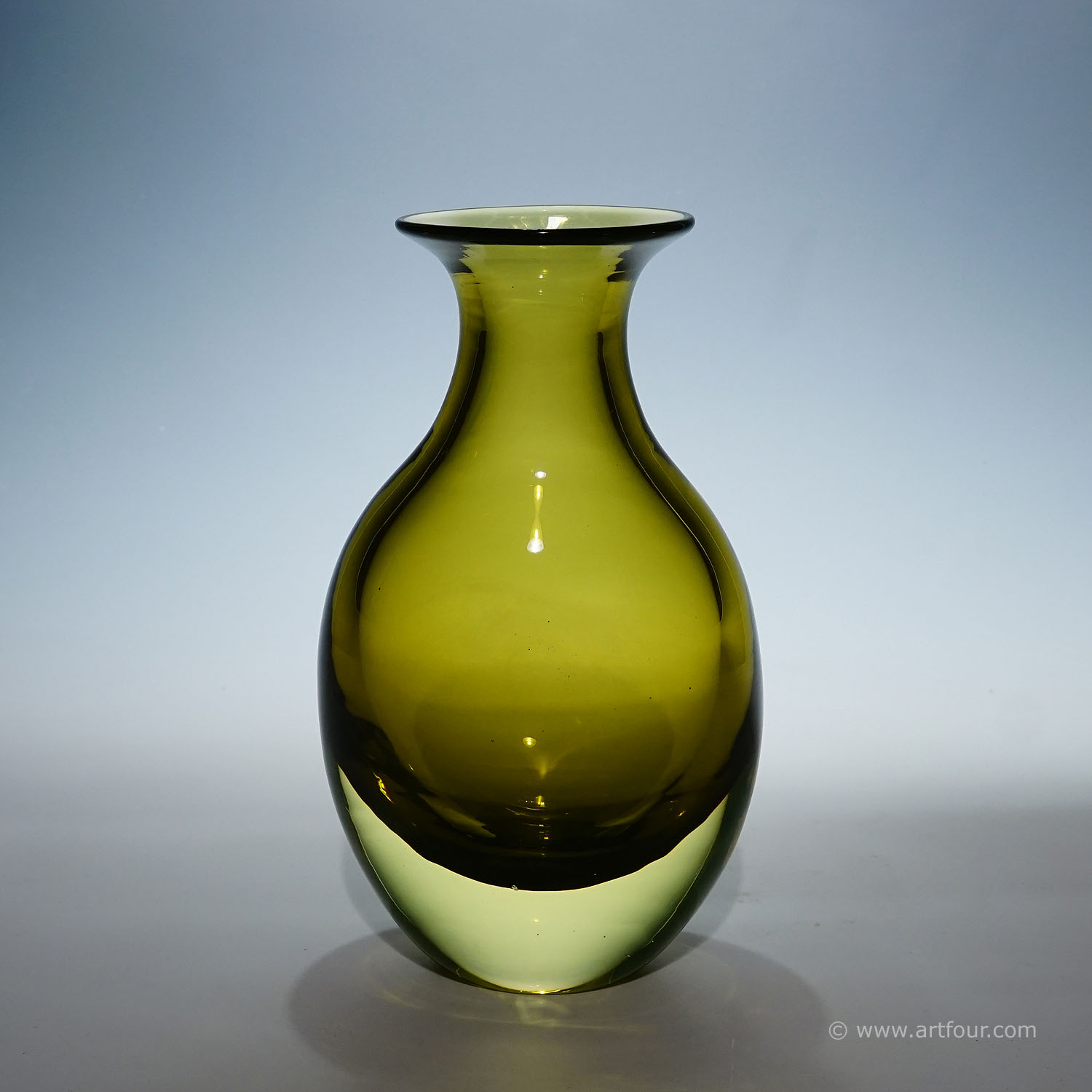 Antonio Da Ros for Gino Cenedese Sommerso Vase ca. 1960