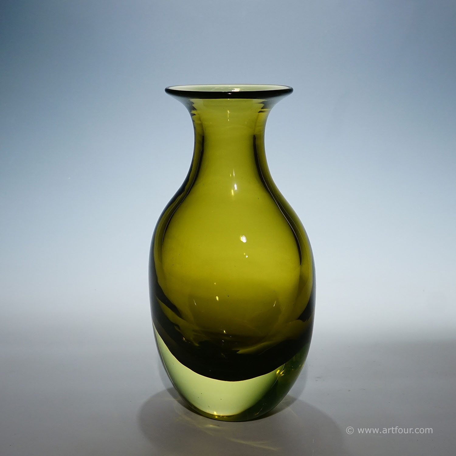 Antonio Da Ros for Gino Cenedese Sommerso Vase ca. 1960