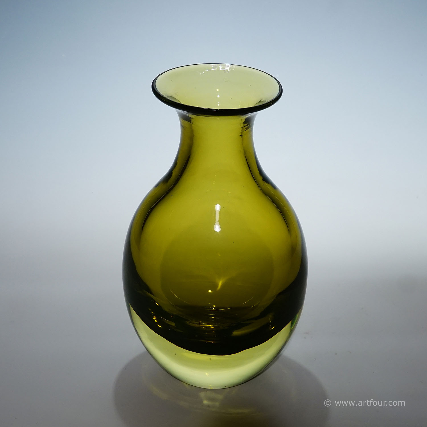 Antonio Da Ros for Gino Cenedese Sommerso Vase ca. 1960