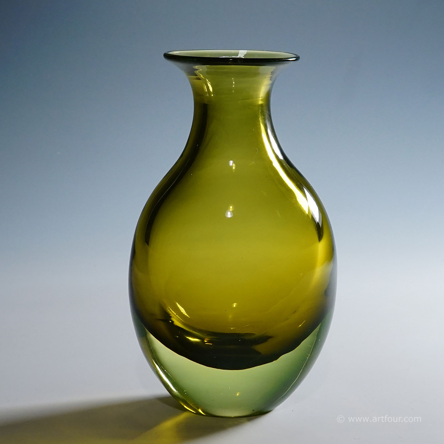 Antonio Da Ros for Gino Cenedese Sommerso Vase ca. 1960