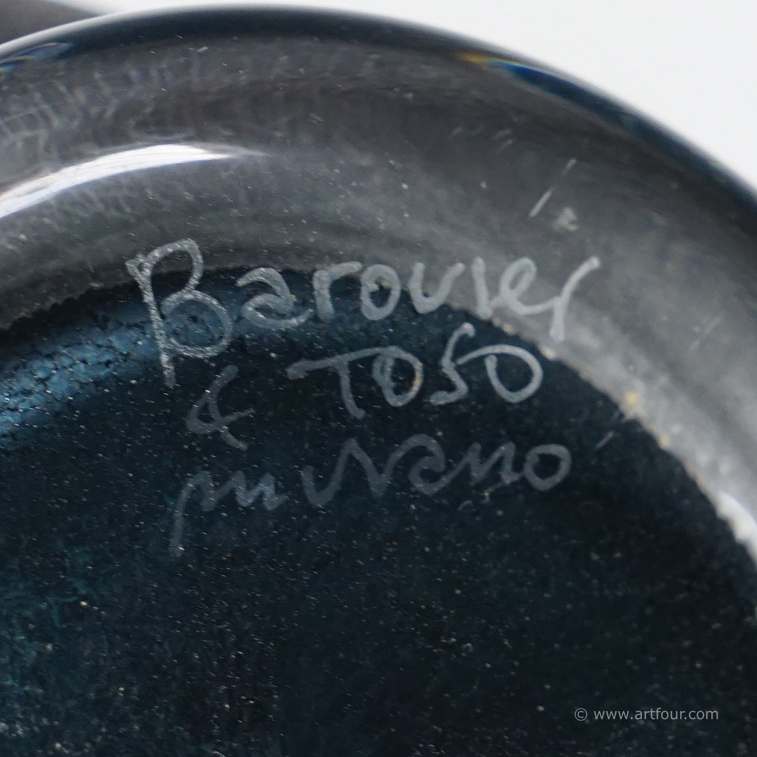 Vintage Ercole Barovier - Barovier & Toso Barbarico Vase 1951