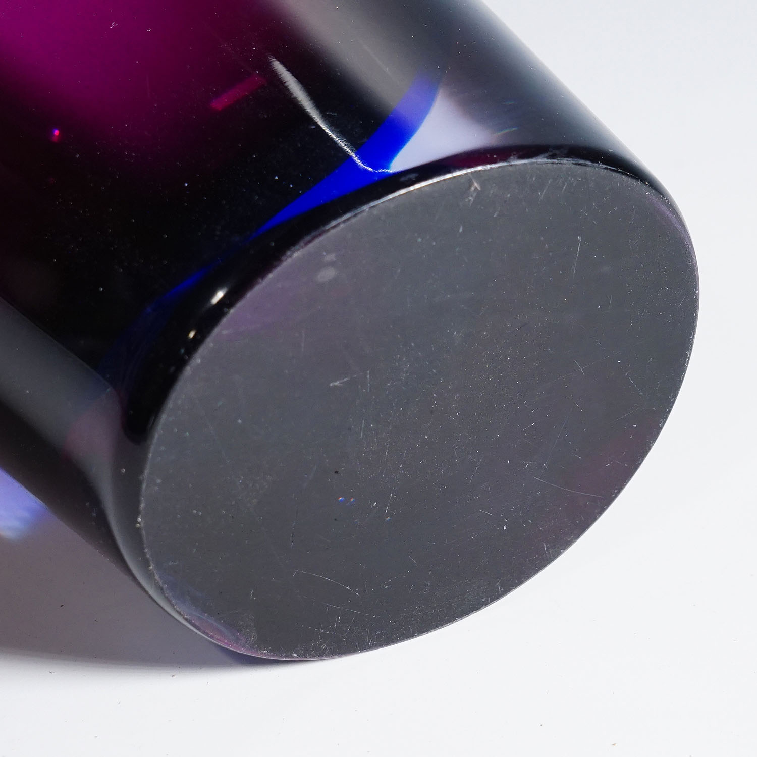 Rare Art Glass Vase by Flavio Poli for Seguso Vetri D'Arte