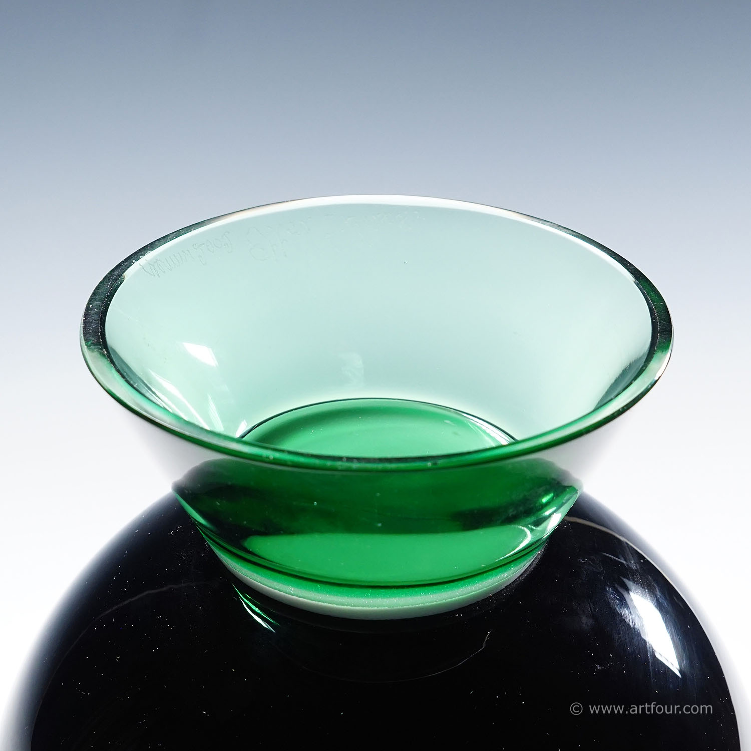 Vase Yemen by Ettore Sottsass for Venini Murano ca. 1994