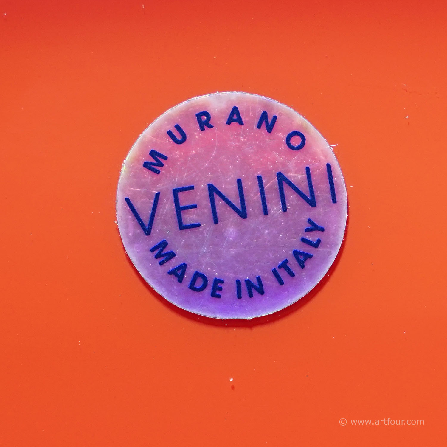 Vase Yemen by Ettore Sottsass for Venini Murano ca. 1994