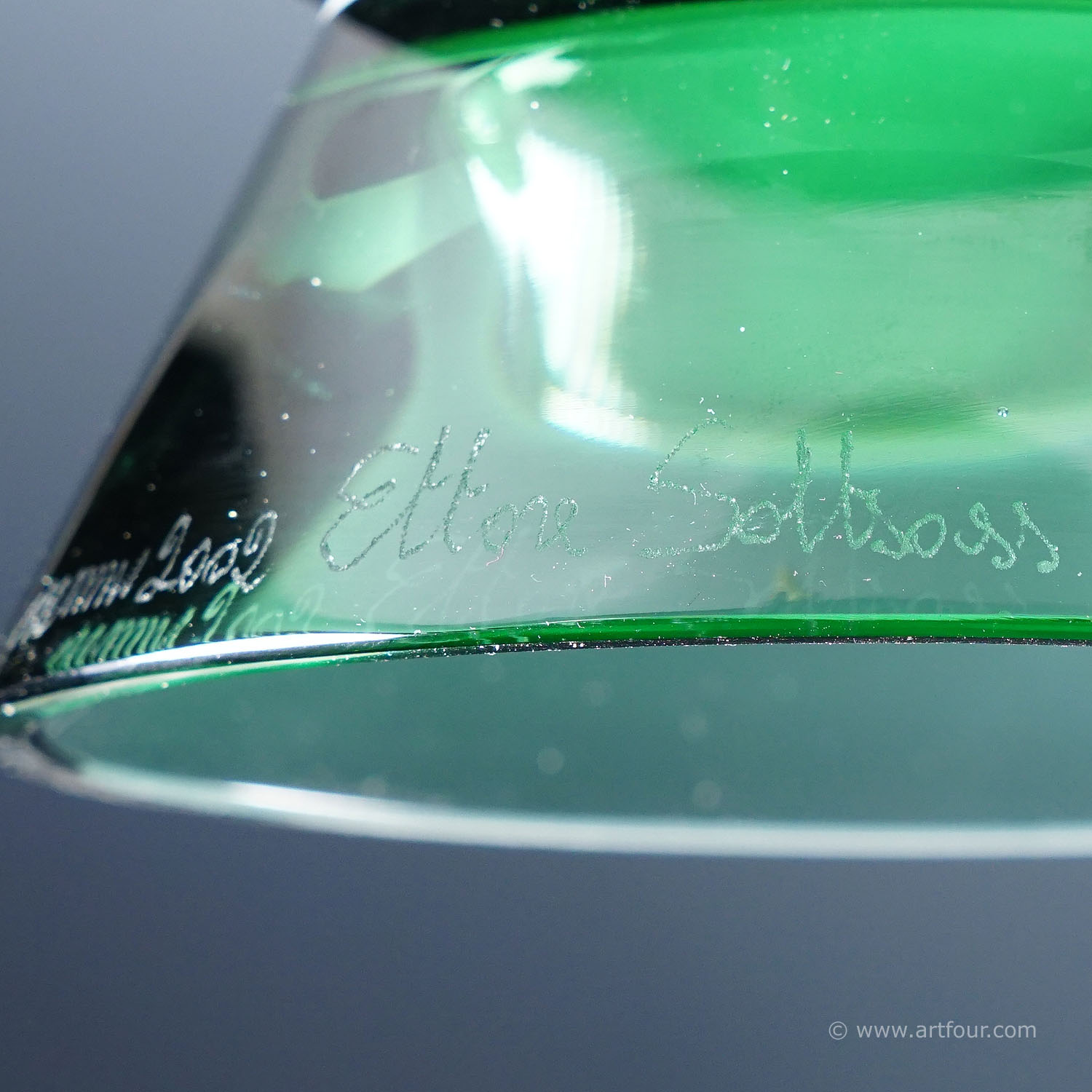 Vase Yemen by Ettore Sottsass for Venini Murano ca. 1994