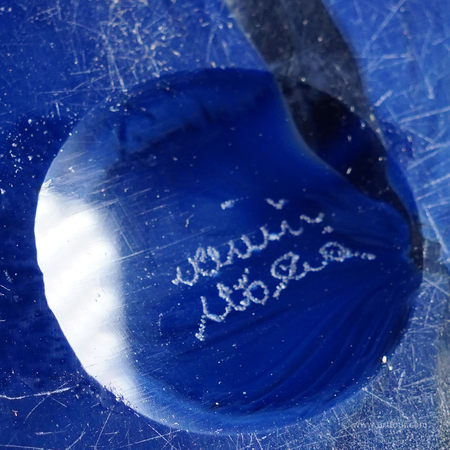 Murano Art Glass Vase Scolpiti by Toni Zuccheri for Venini 1967