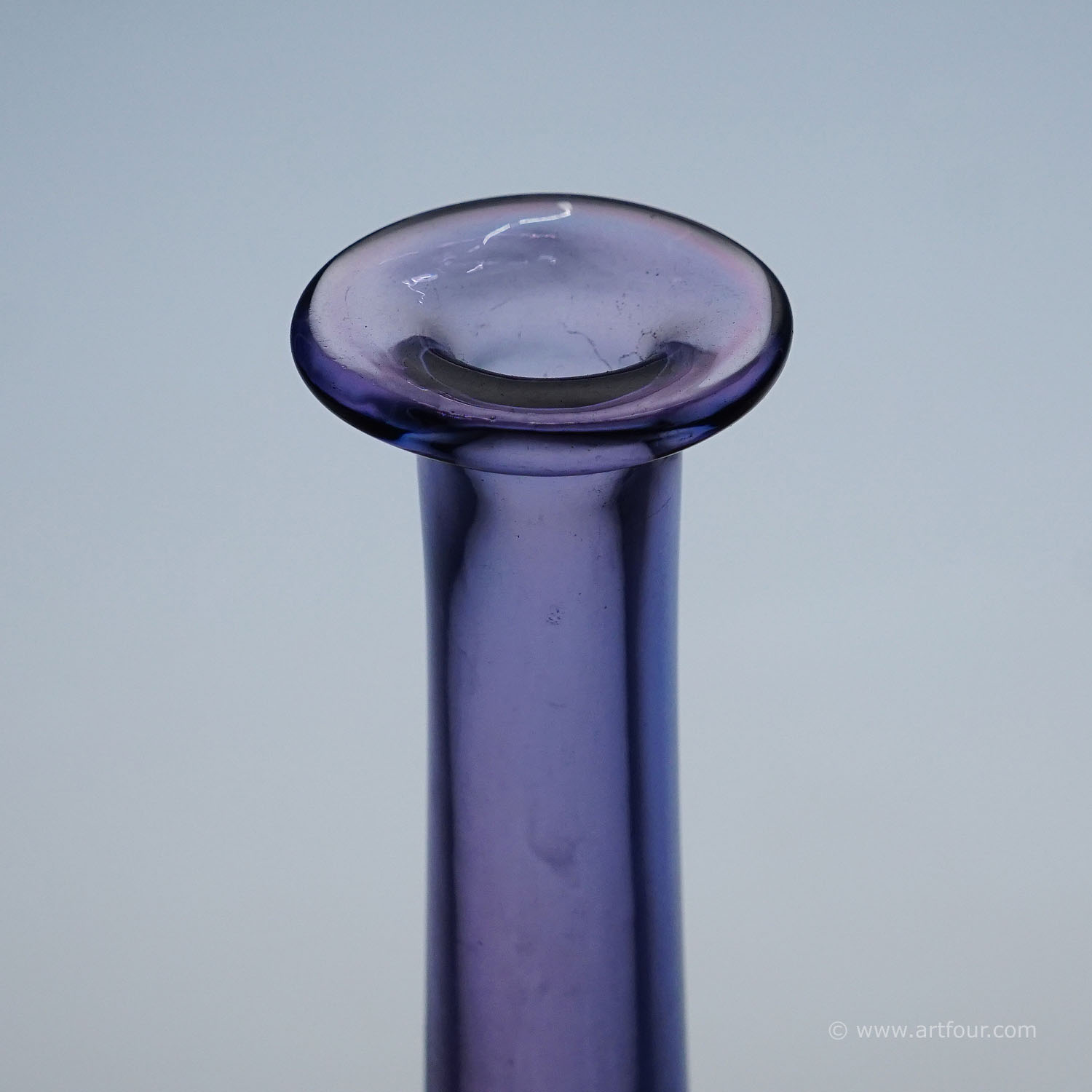 Vintage Art Glass Vase by Seguso Vetri D'Arte Murano