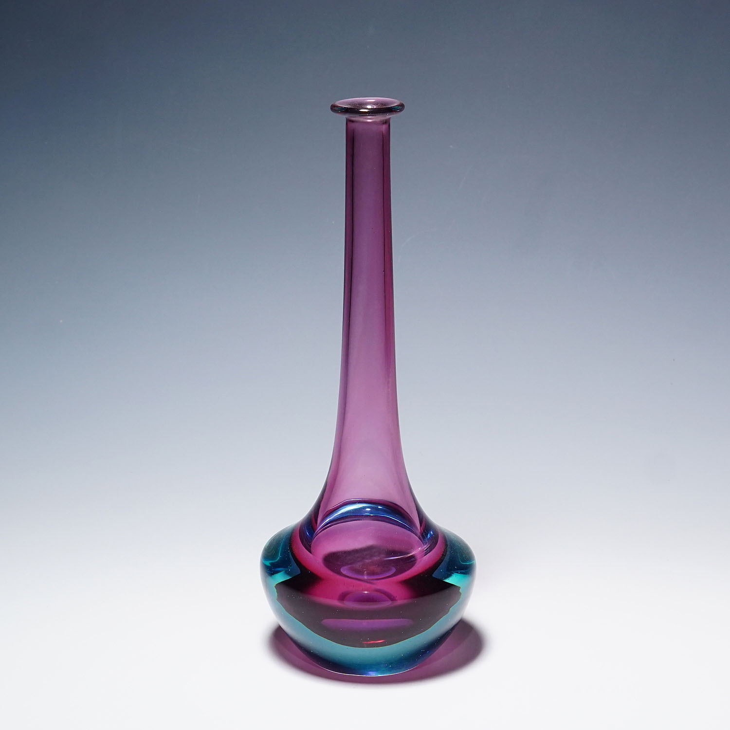 Vintage Art Glass Vase by Seguso Vetri D'Arte Murano