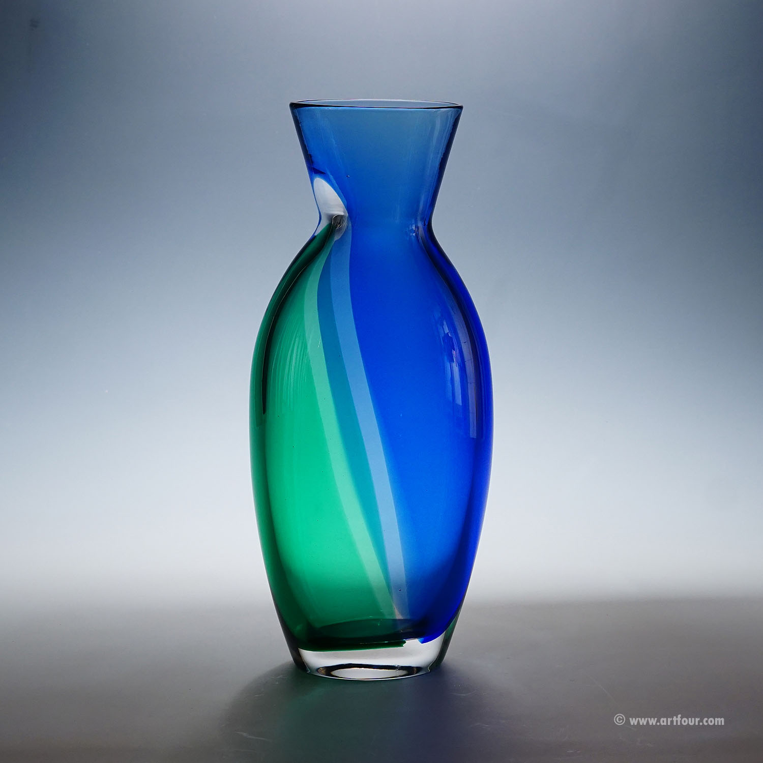 Carnevale Vase by Vetreria Archimede Seguso ca. 1980s
