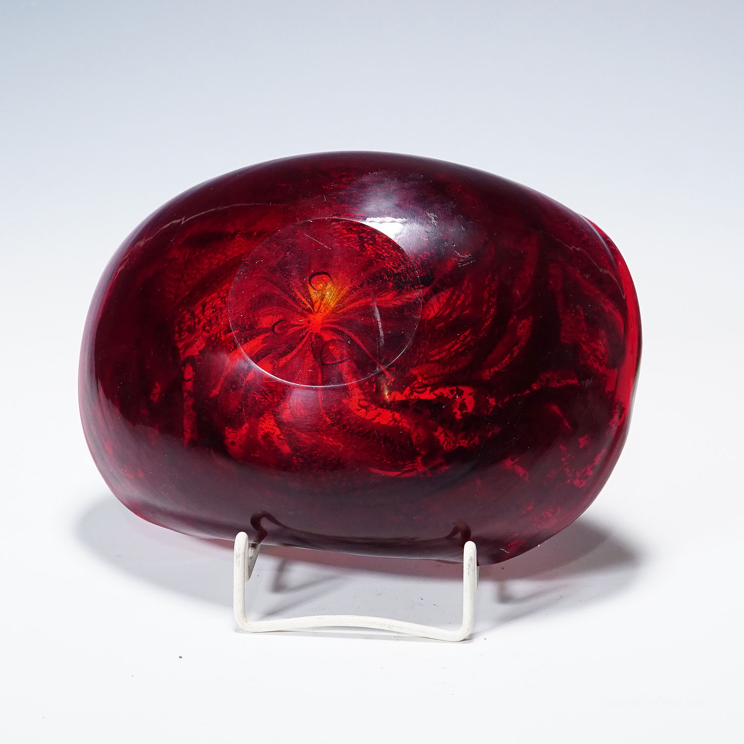 Vintage Murano Glass Bowl 'Rest of the Day' by A.Ve.M. 1950s