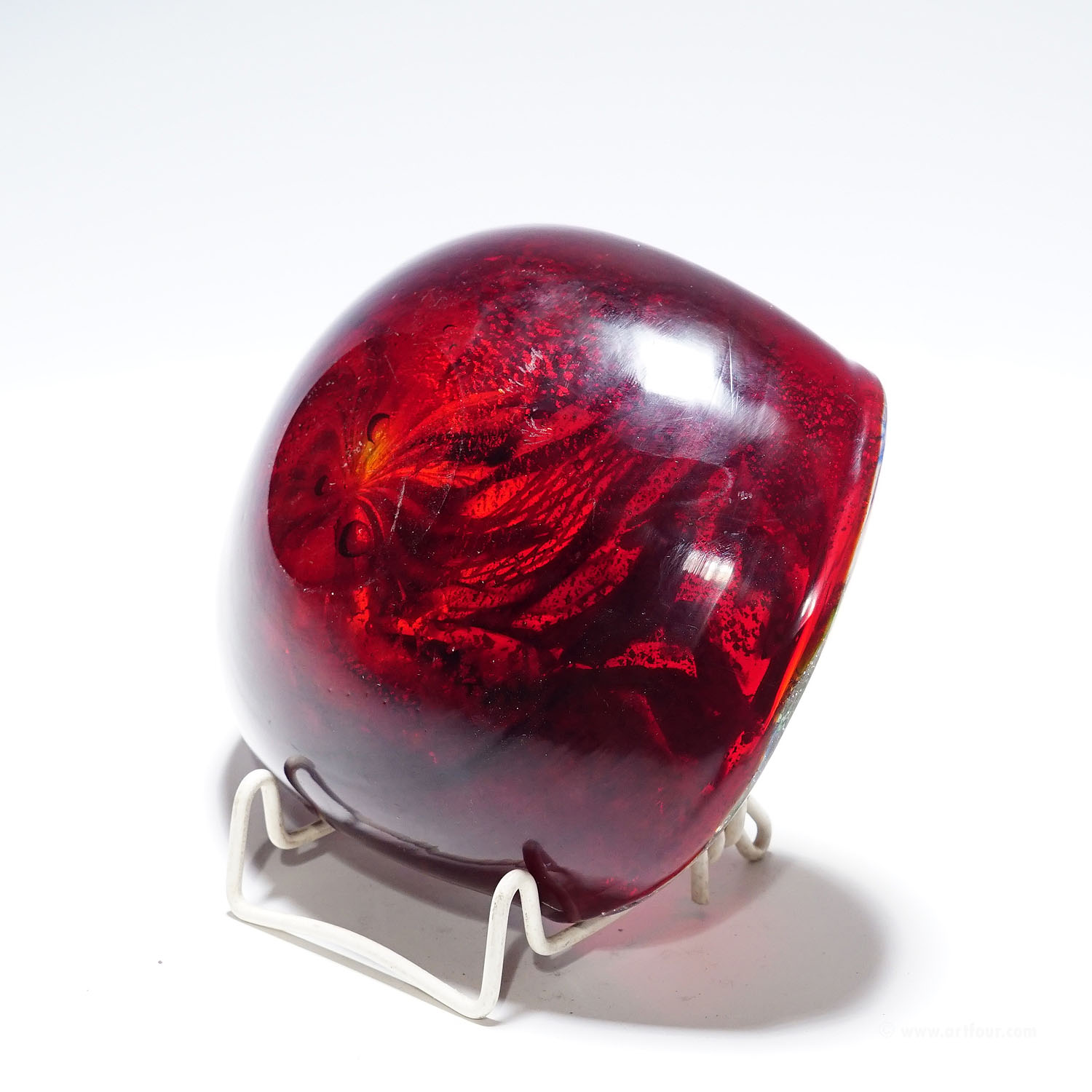 Vintage Murano Glass Bowl 'Rest of the Day' by A.Ve.M. 1950s