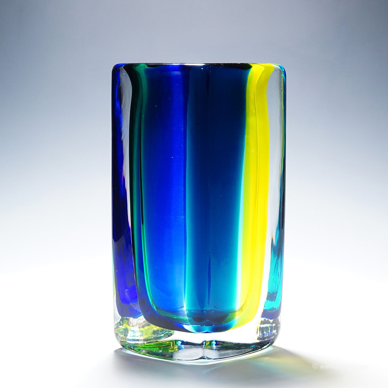 Vase 'Fiji' by Fulvio Bianconi for Venini, Venice Murano 1998