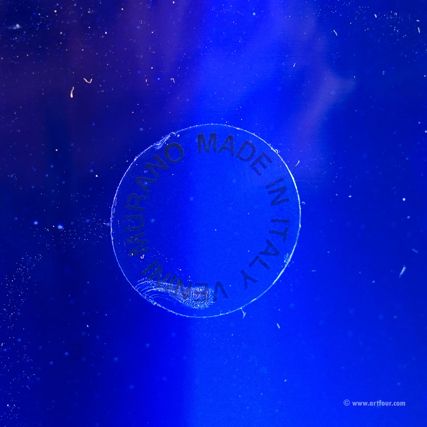 Vase 'Fiji' by Fulvio Bianconi for Venini, Venice Murano 1998