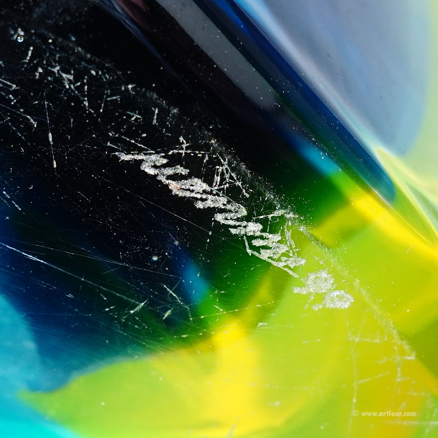 Vase 'Fiji' by Fulvio Bianconi for Venini, Venice Murano 1998