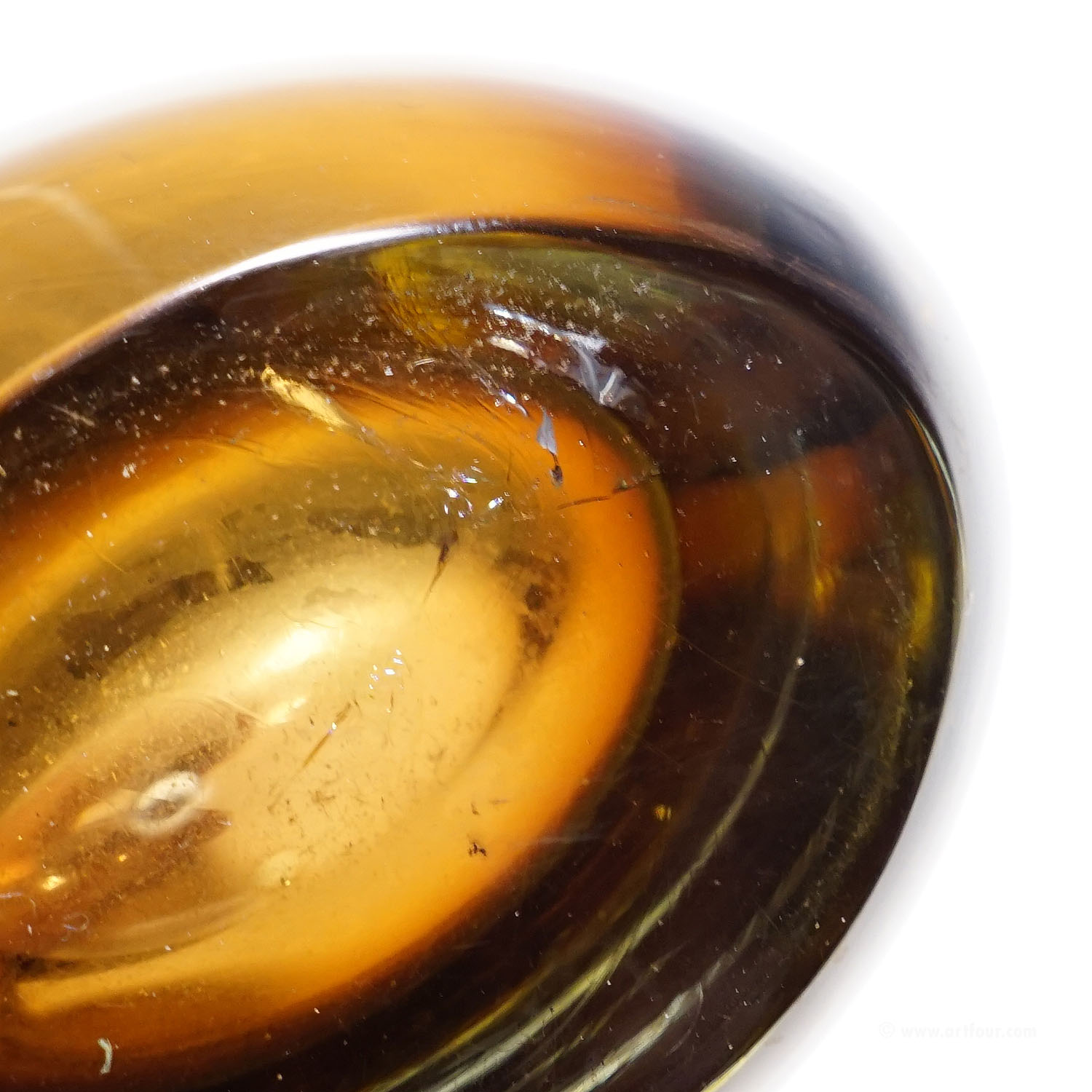 Vintage Art Glass Vase by Seguso Vetri D'Arte Murano