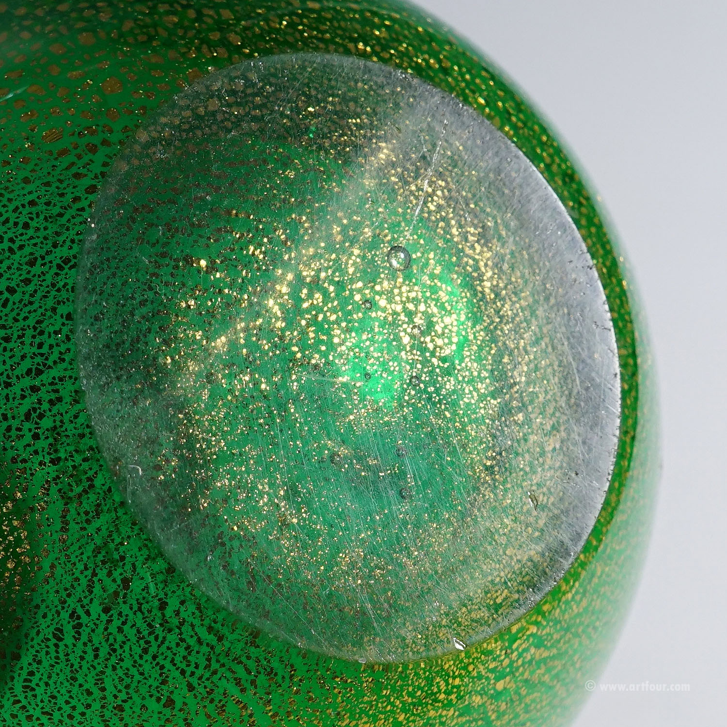 Vintage Art Glass Vase by Seguso Murano 1950s