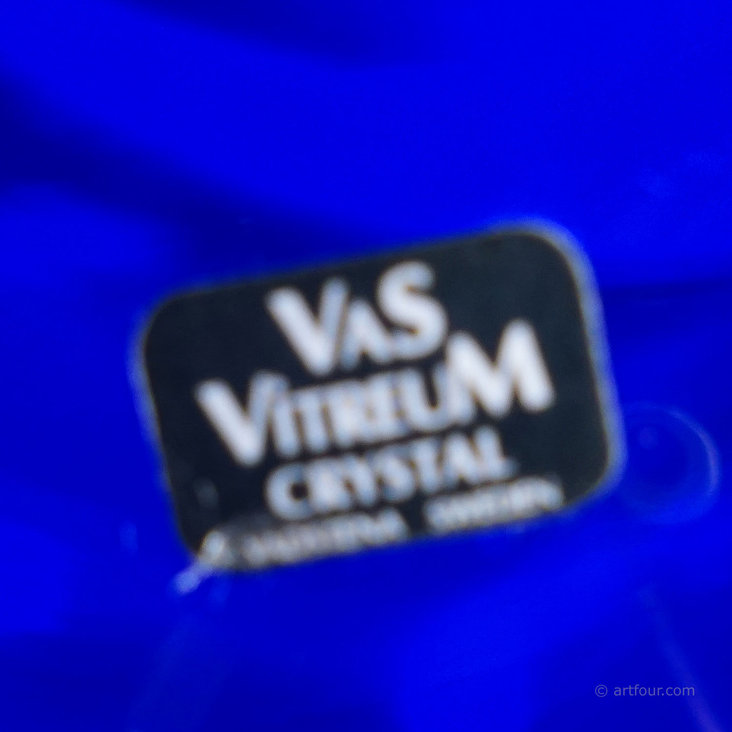 Unique Ariel Vase by Mikael Kenlind for Vase Vitreum, Sweden