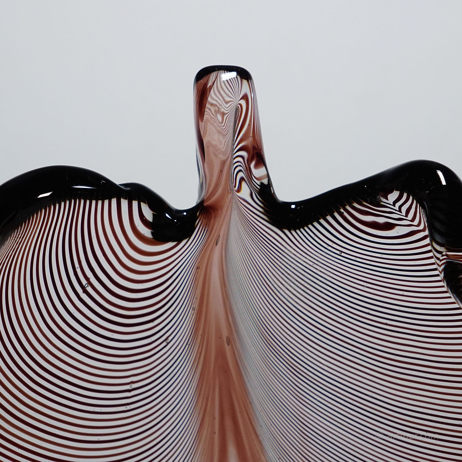 Vintage Tessuto Bowl by Tyra Lundgren for Venini, Murano