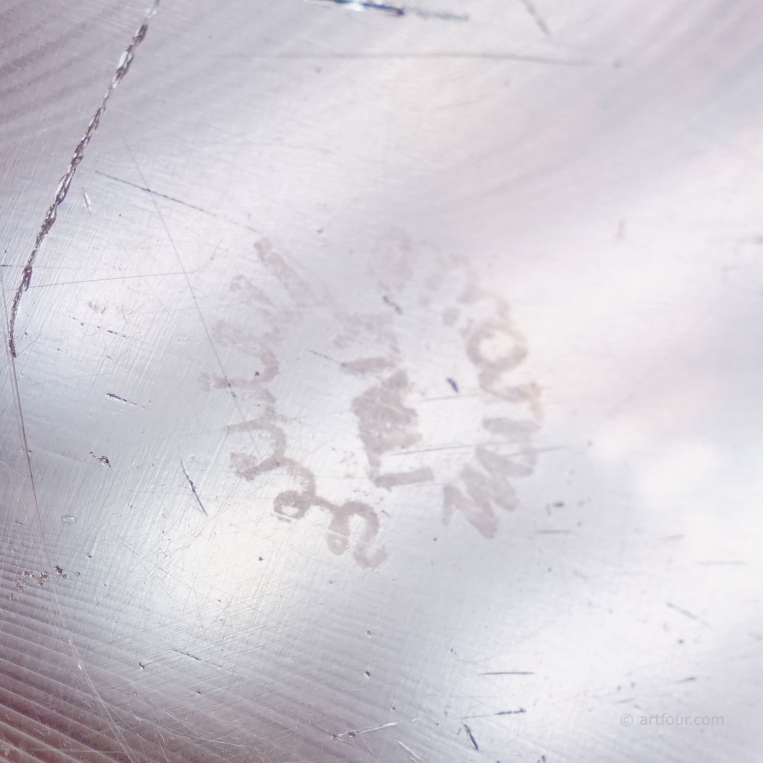 Vintage Tessuto Bowl by Tyra Lundgren for Venini, Murano