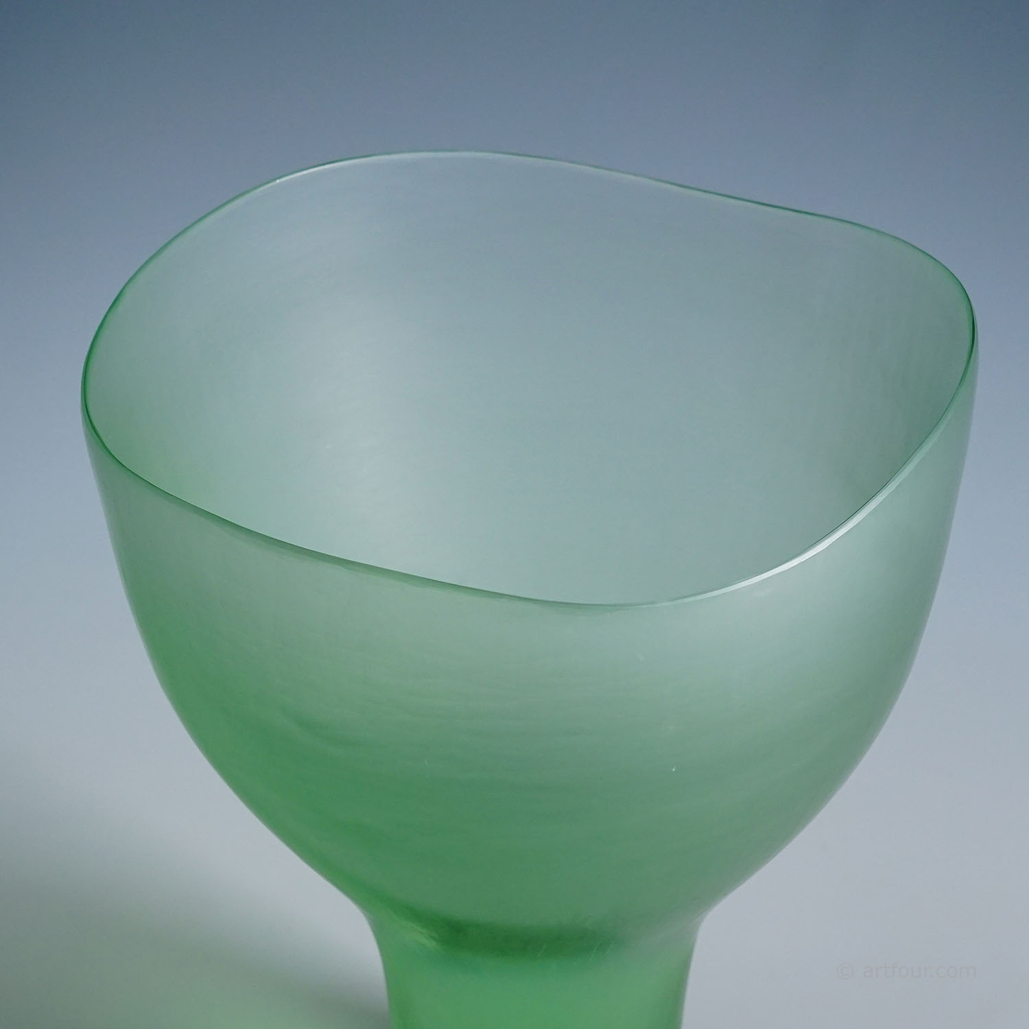 Venini Art Glass Vase 'Batutto' by Tobia Scarpa, Murano 1960