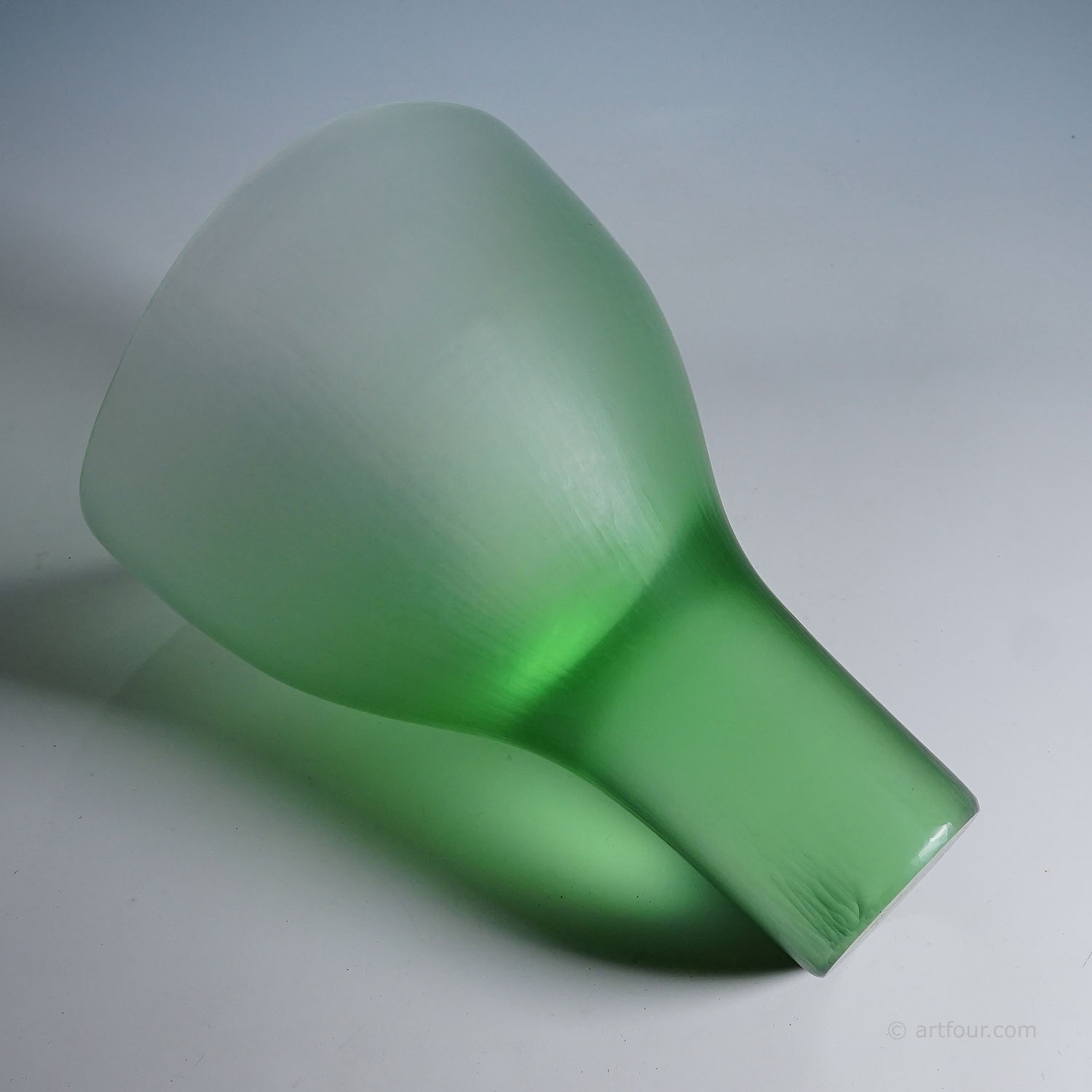 Venini Art Glass Vase 'Batutto' by Tobia Scarpa, Murano 1960