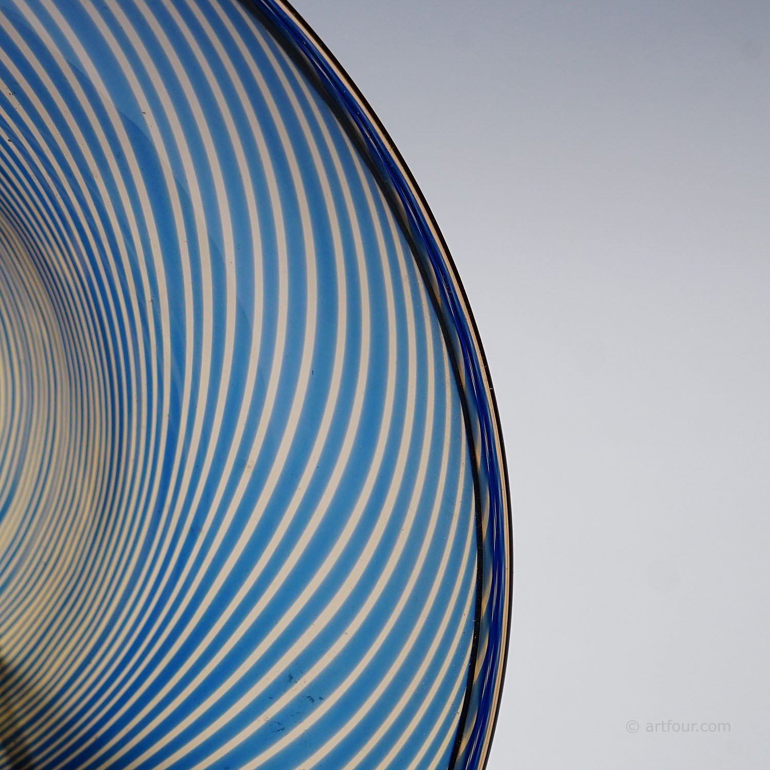 Vintage Slip Graal Bowl by Edward Hald for Orrefors, Sweden