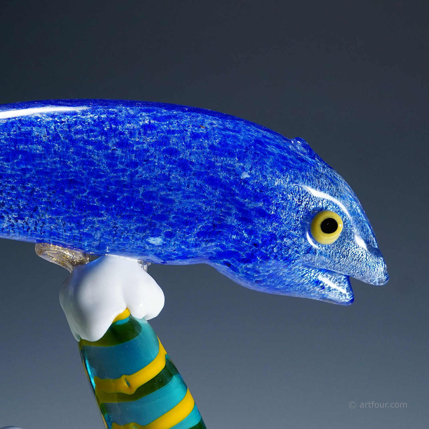 Vintage Murano Glass Sculptures by Anzolo Fuga for A.Ve.M.1950s