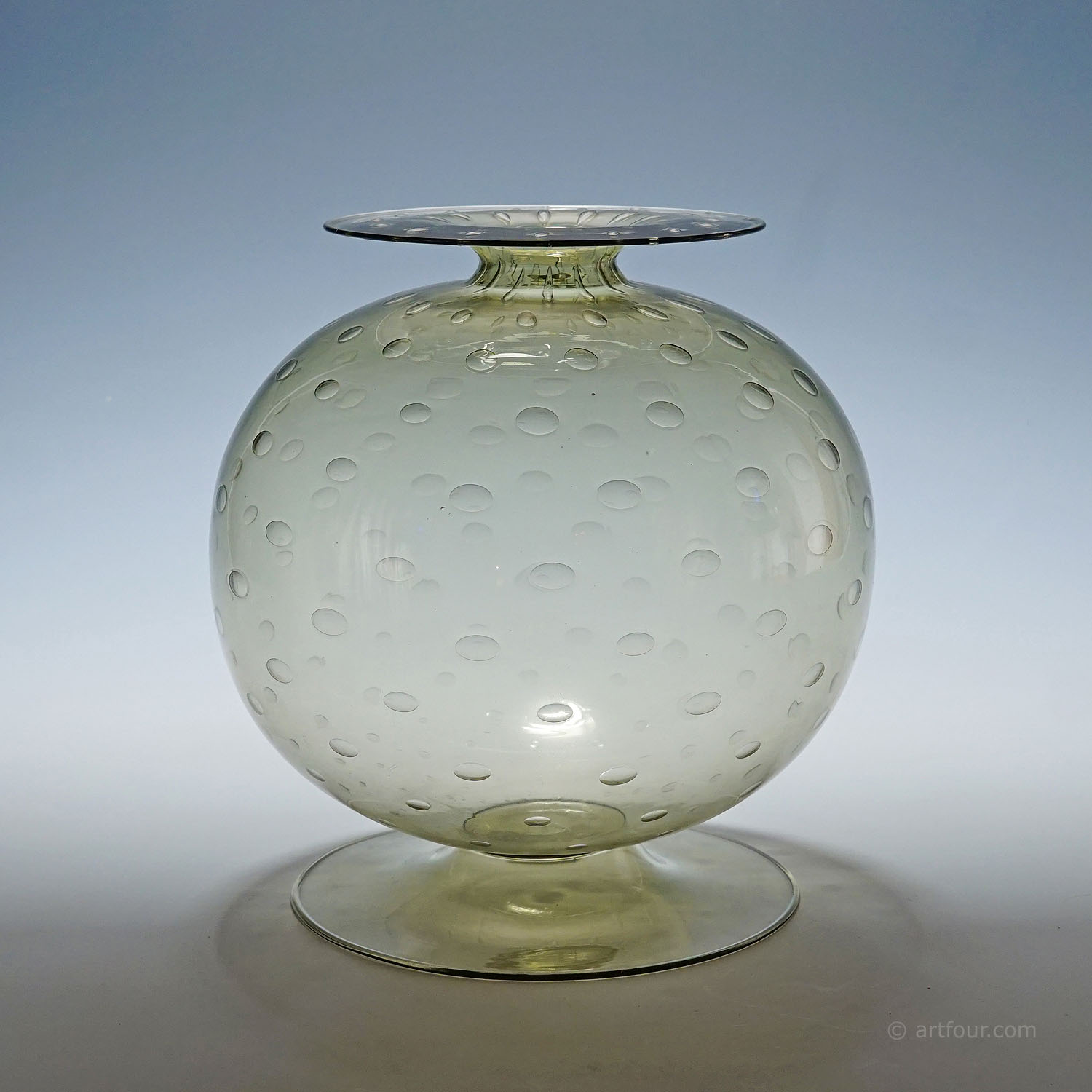 Vetro Soffiato Vase by Pauli & Cia. C.V.M. Murano
