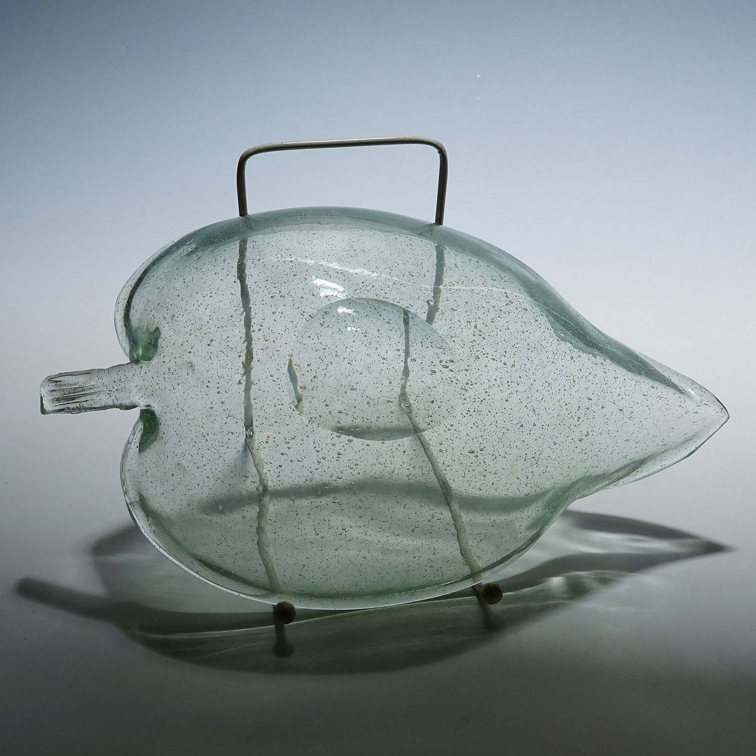 A Rare Art Glass bowl by Tyra Lundgren for Venini, Murano 1937