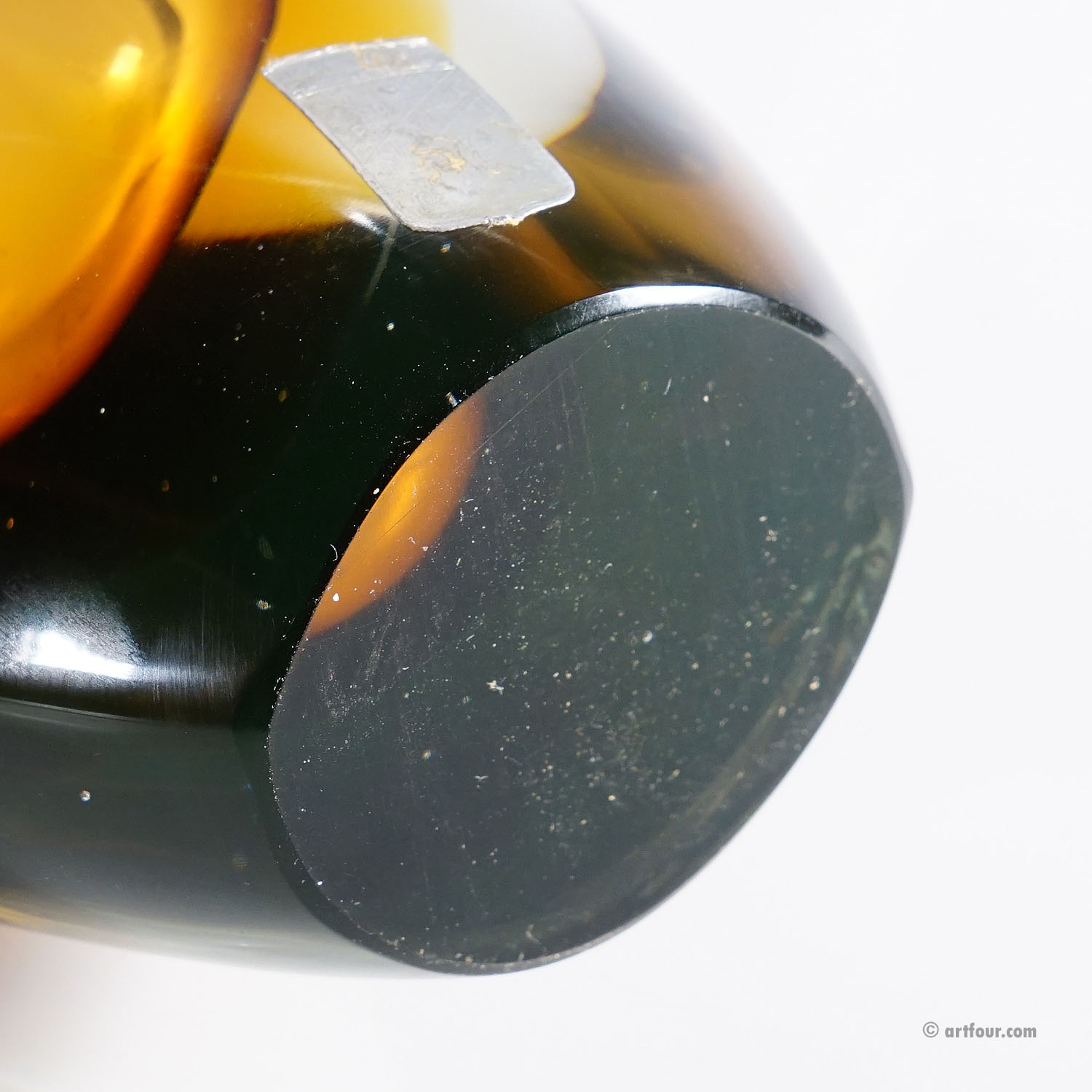 Vintage Murano Sommerso Glass Jug by Arte Nuova 1950s