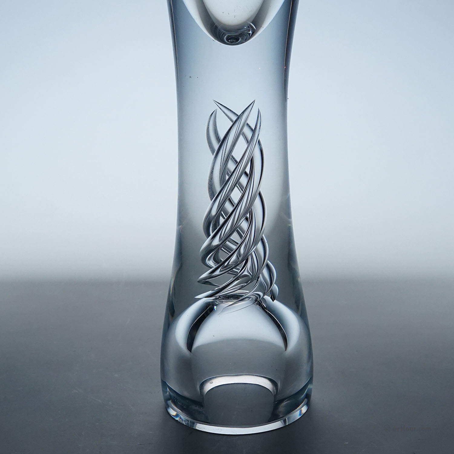 Vintage Art Glass Vase 'Twist' by Kari Alakoski for Iittala