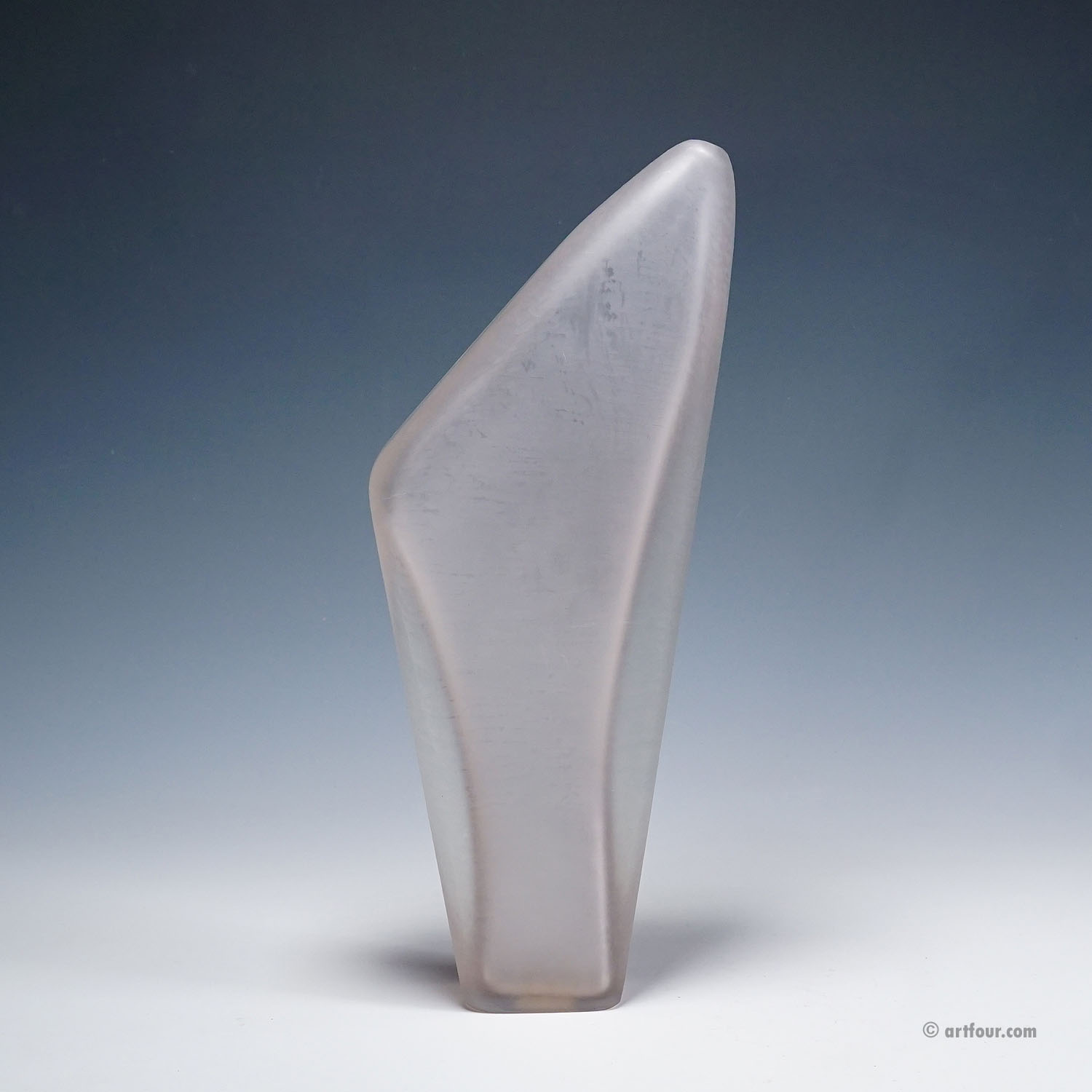 Napoleone Martinuzzi for Alfredo Barbini Art Glass Vase 1962