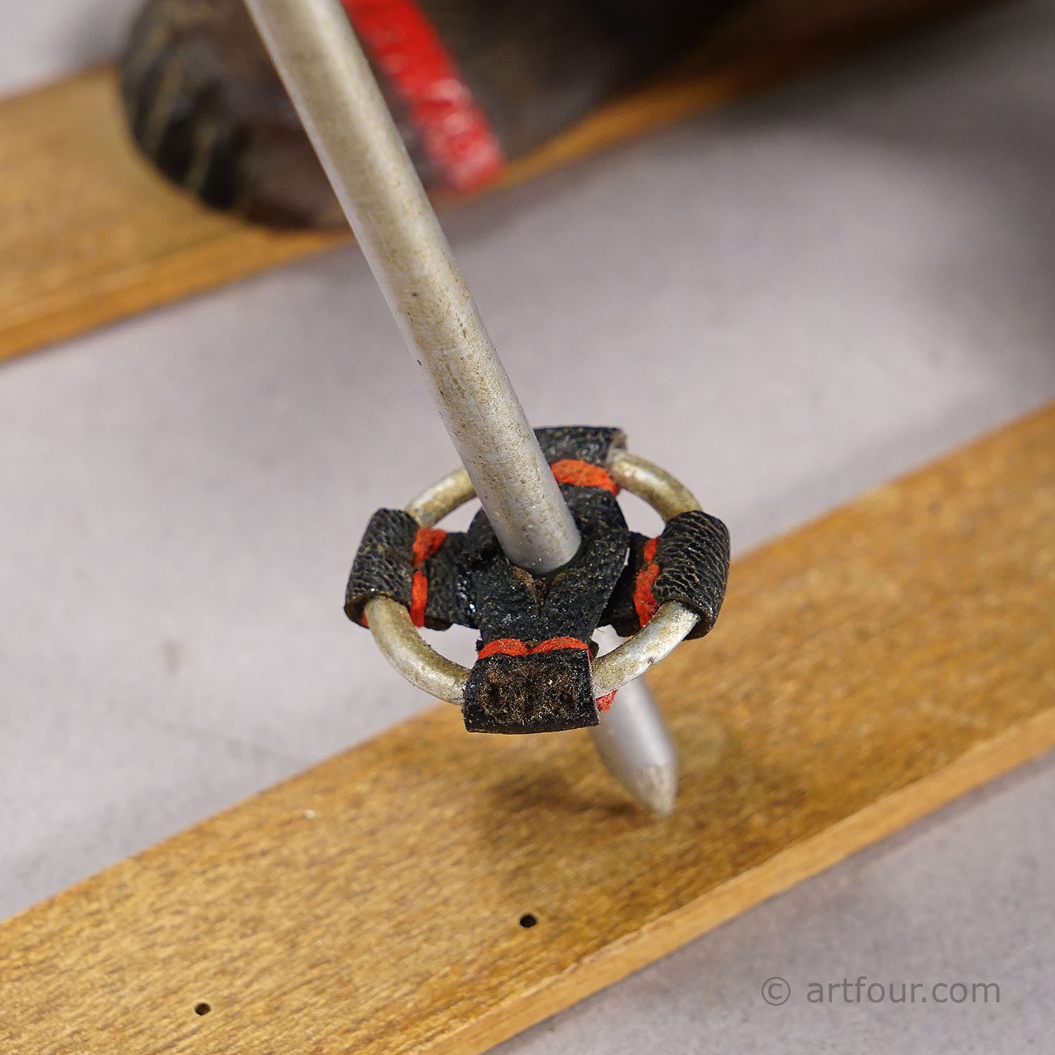 Antique Carved Black Forest Skiing Bear, Brienz Switzerland ca. 1930