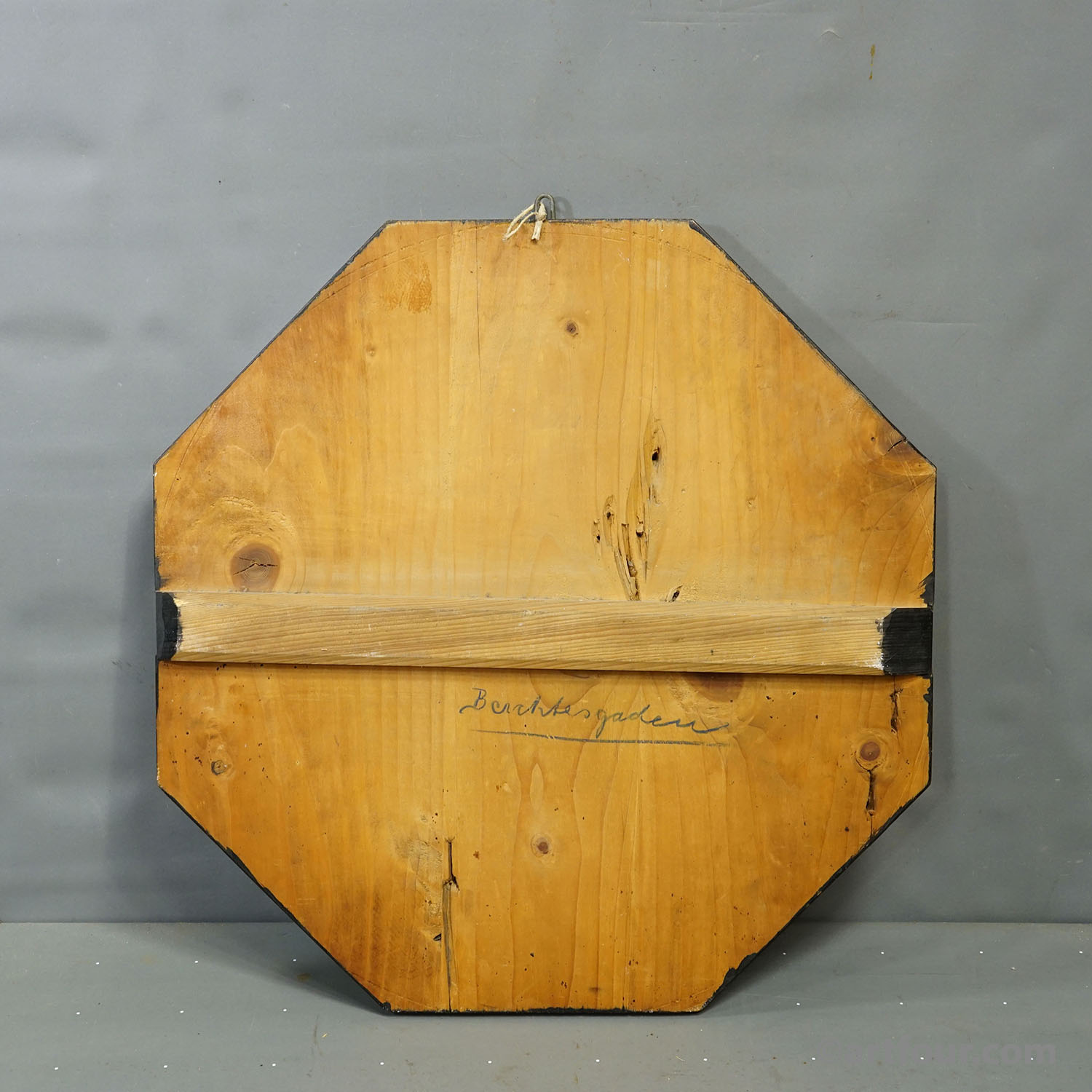 Antique Honor Target with Alpine Landscape and Chalet, Germany 1933