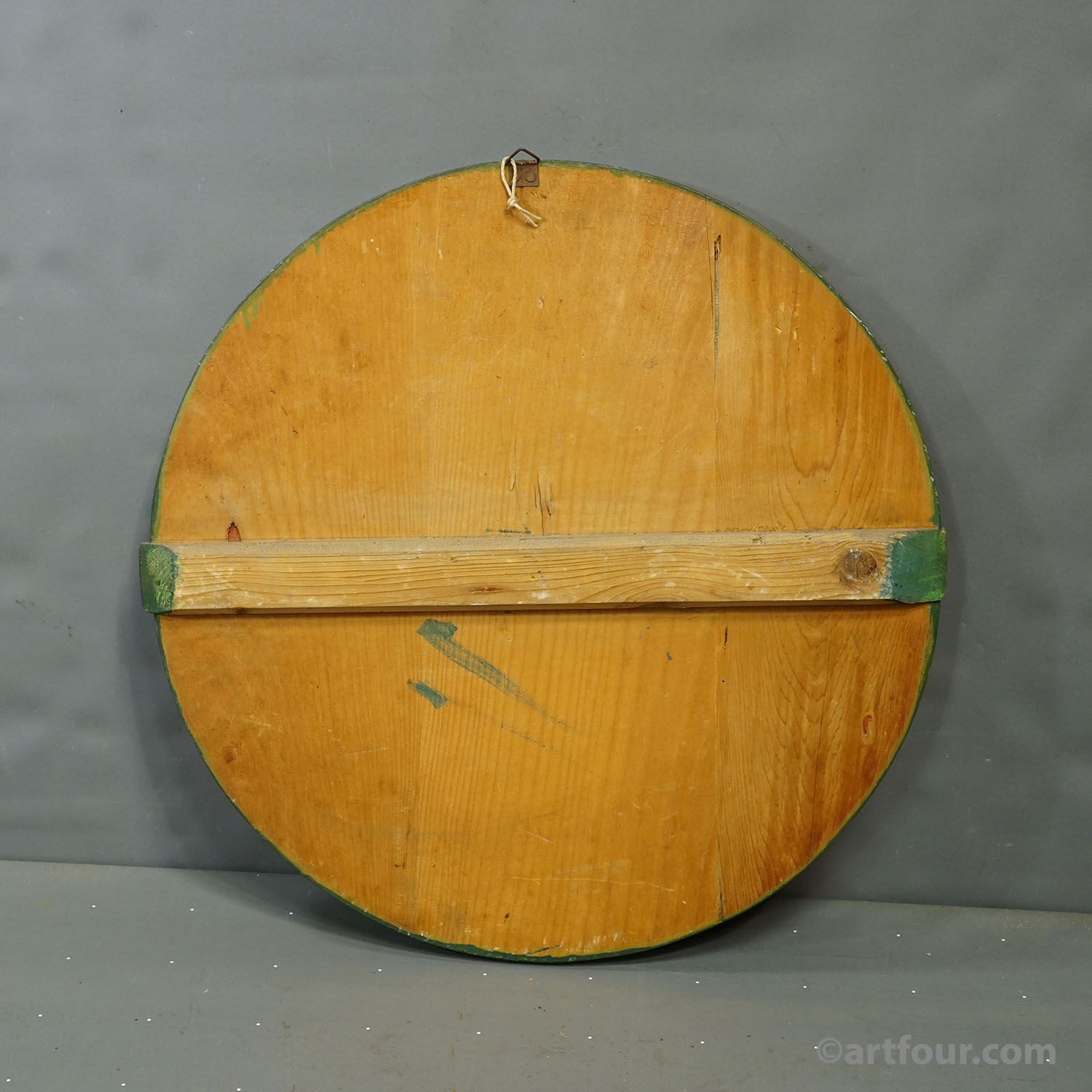 Antique Honor Target with Bavarian Dancing Couple, Germany 1930