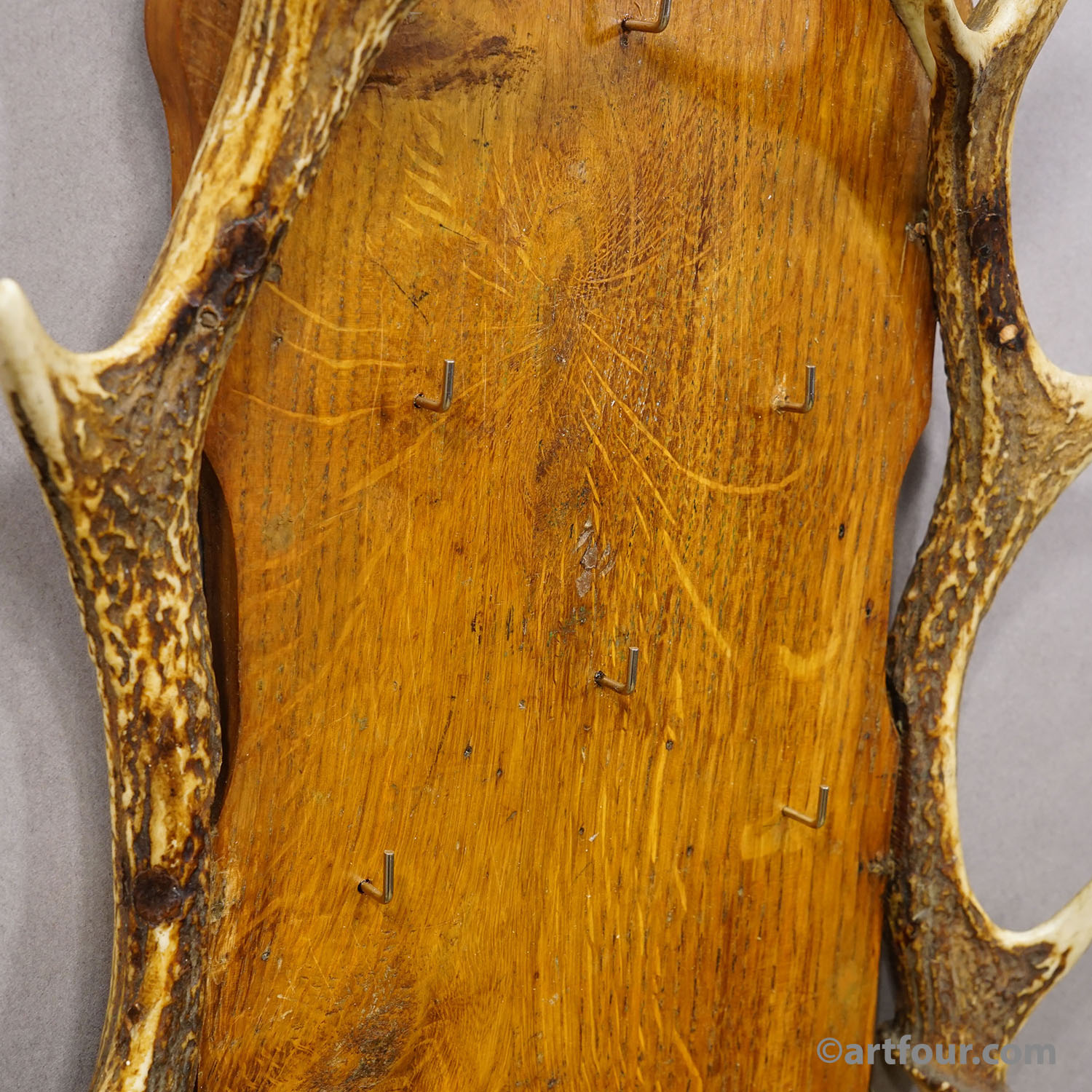 Antique Black Forest Antler Key Rack, Germany ca. 1930s
