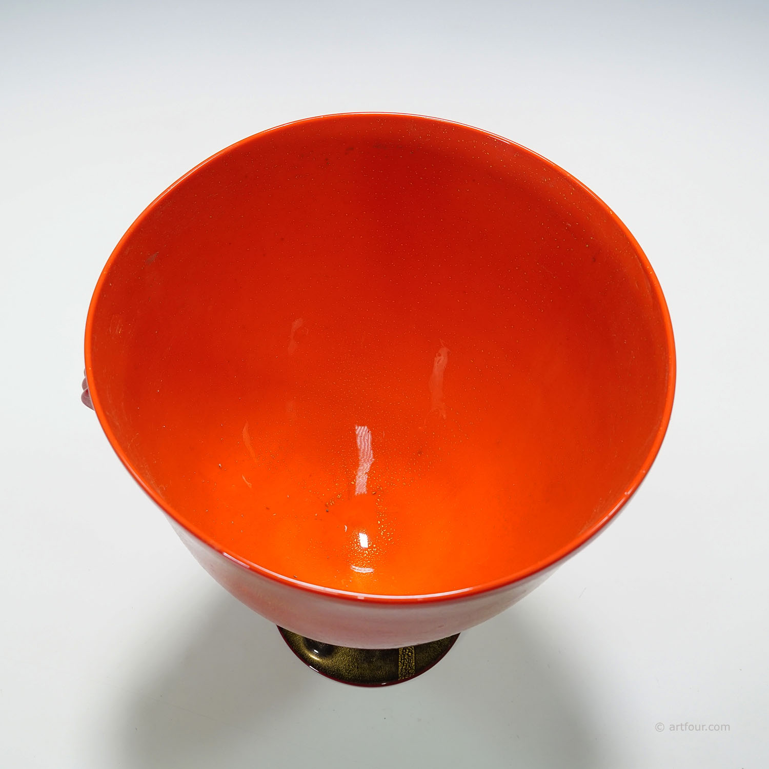 Rare Pasta Vitrea Vase by Napoleone Martinuzzi for Venini Murano ca. 1930s